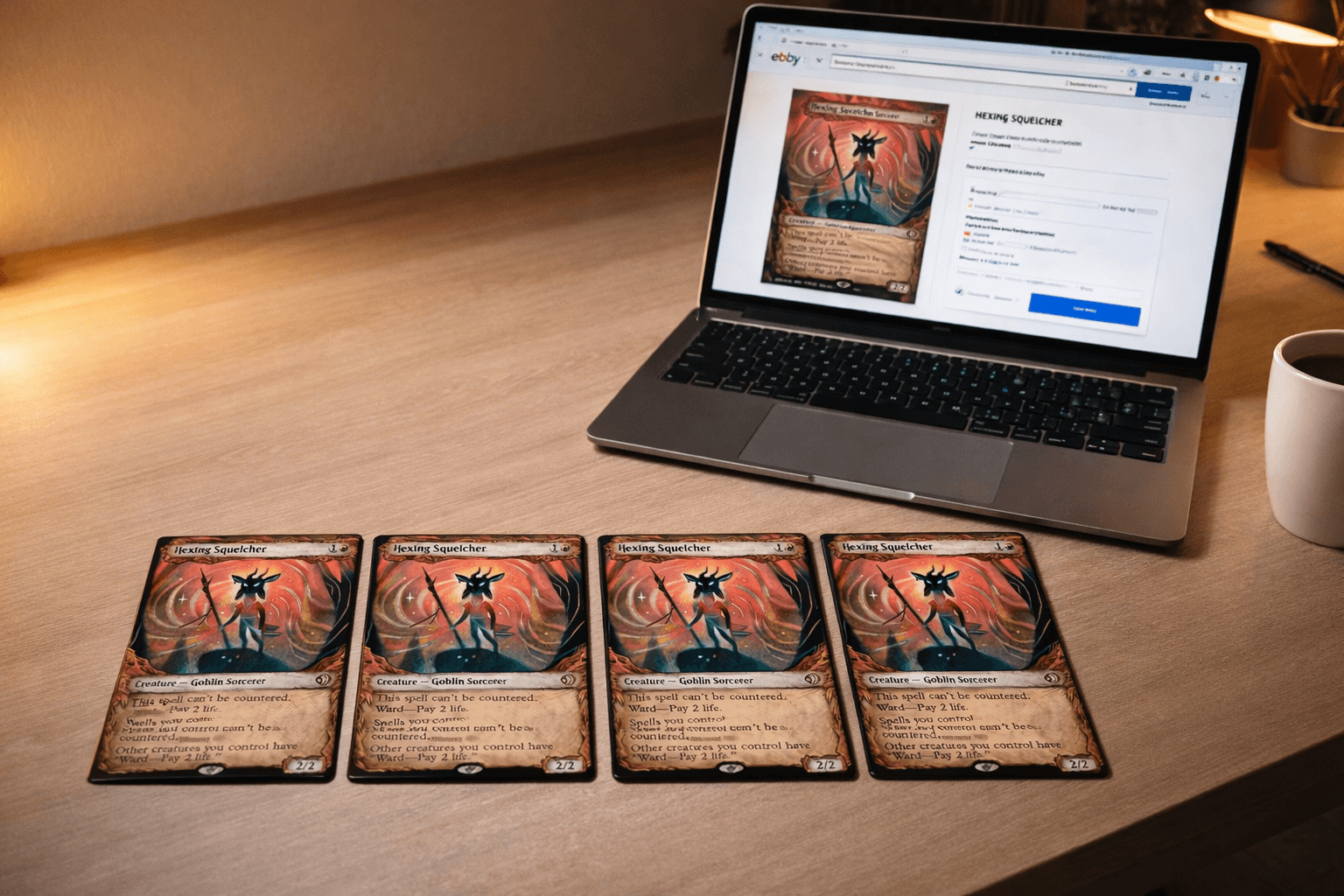 How to Sell MTG Standard Legal Cards on eBay as Playsets (and Actually Move Them)
