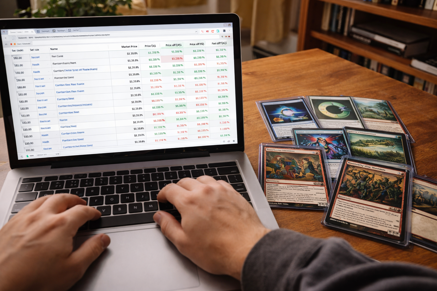 Using online tools to track MTG sealed product value before deciding to hold or open